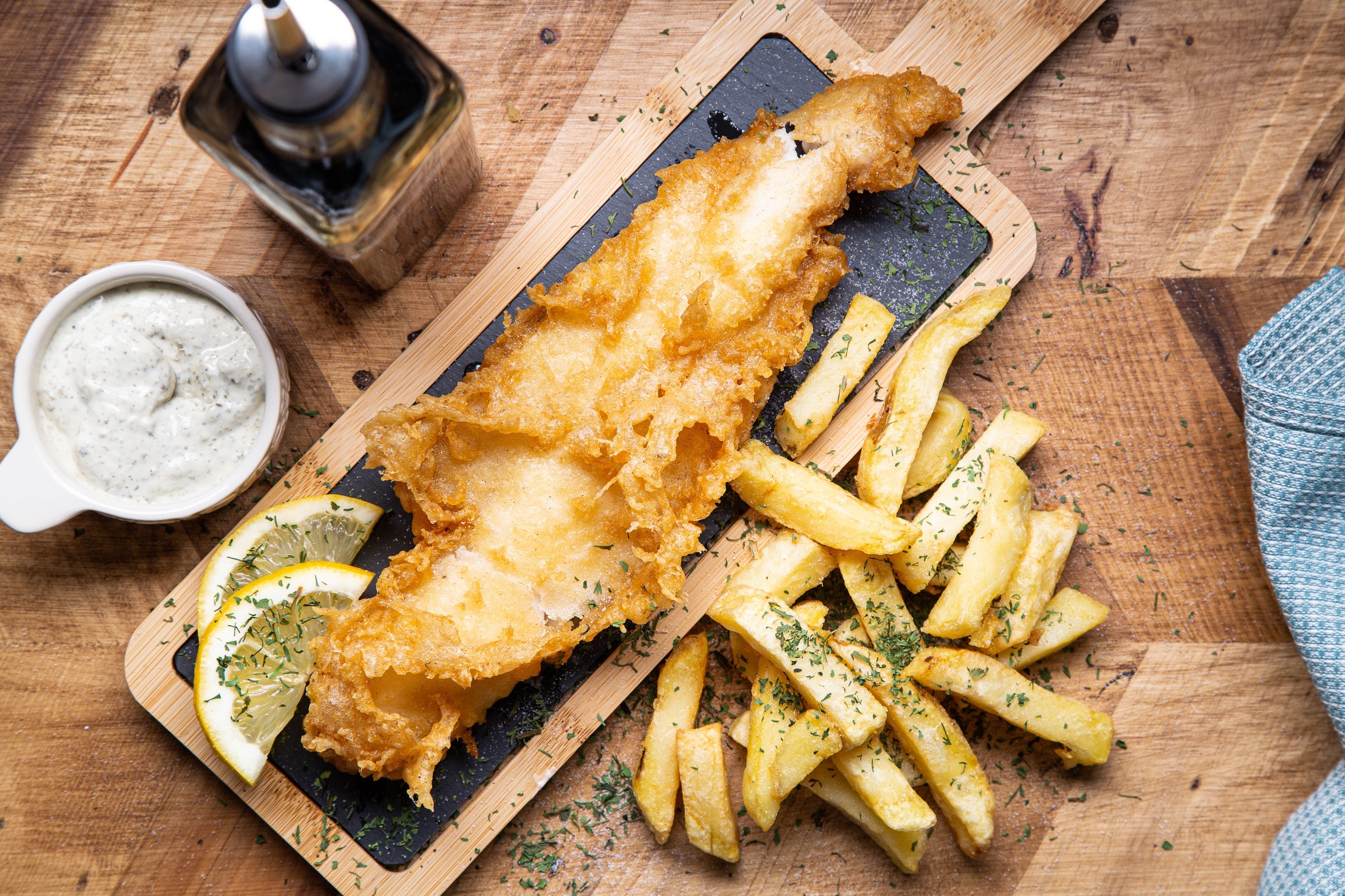 Gluten Free Fish and Chips - Pollock