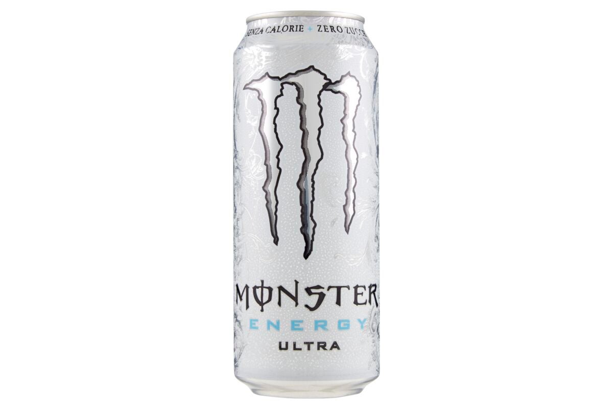 Monster Energy Ultra White Lattina 500 ml
