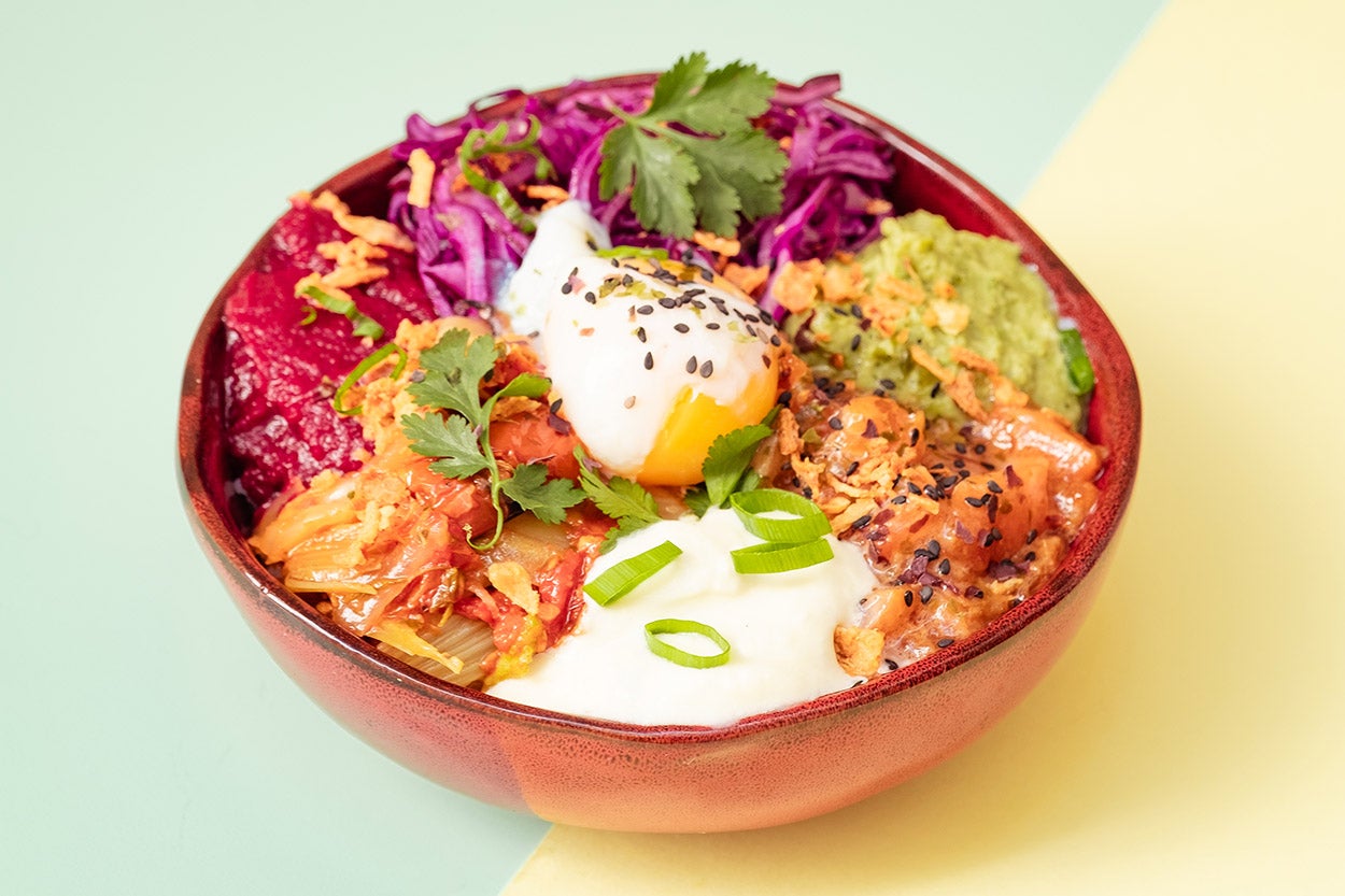 Donburi La truite et la poule ❤️‍🔥