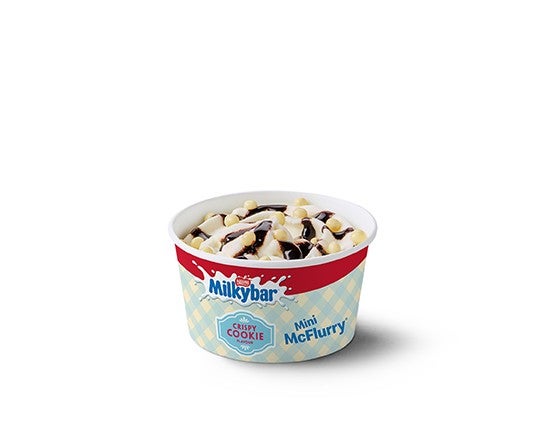 Milkybar® Crispy Cookie  Mini McFlurry®