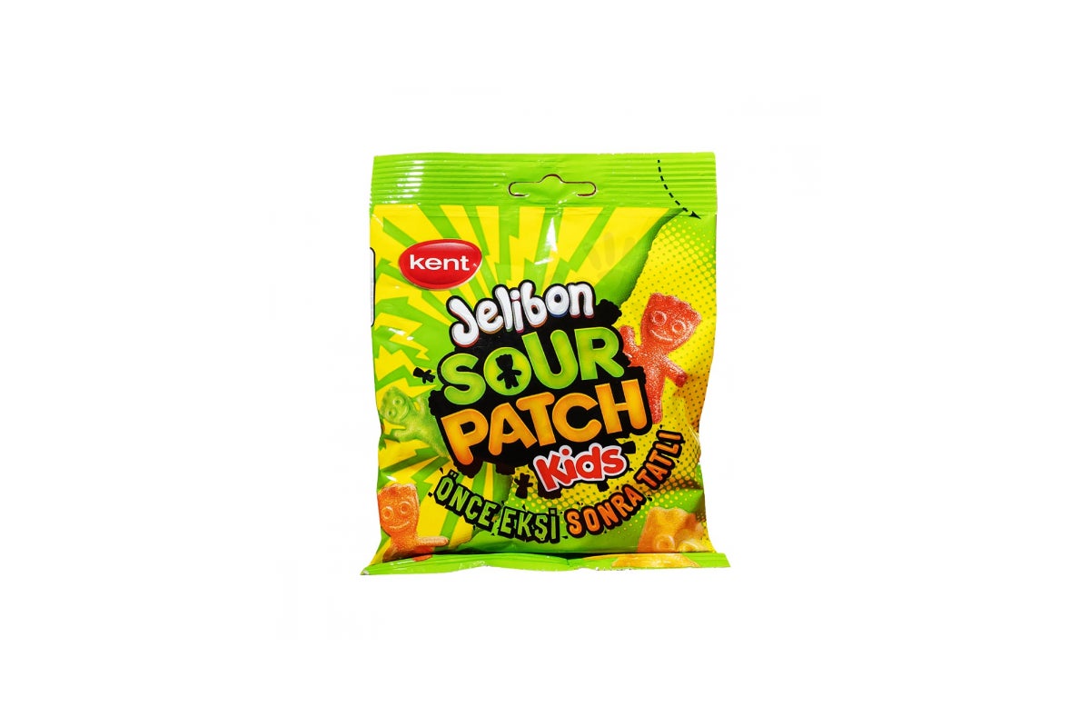 Kent Jelibon Sour Patch Original Candy Gummies, 80g