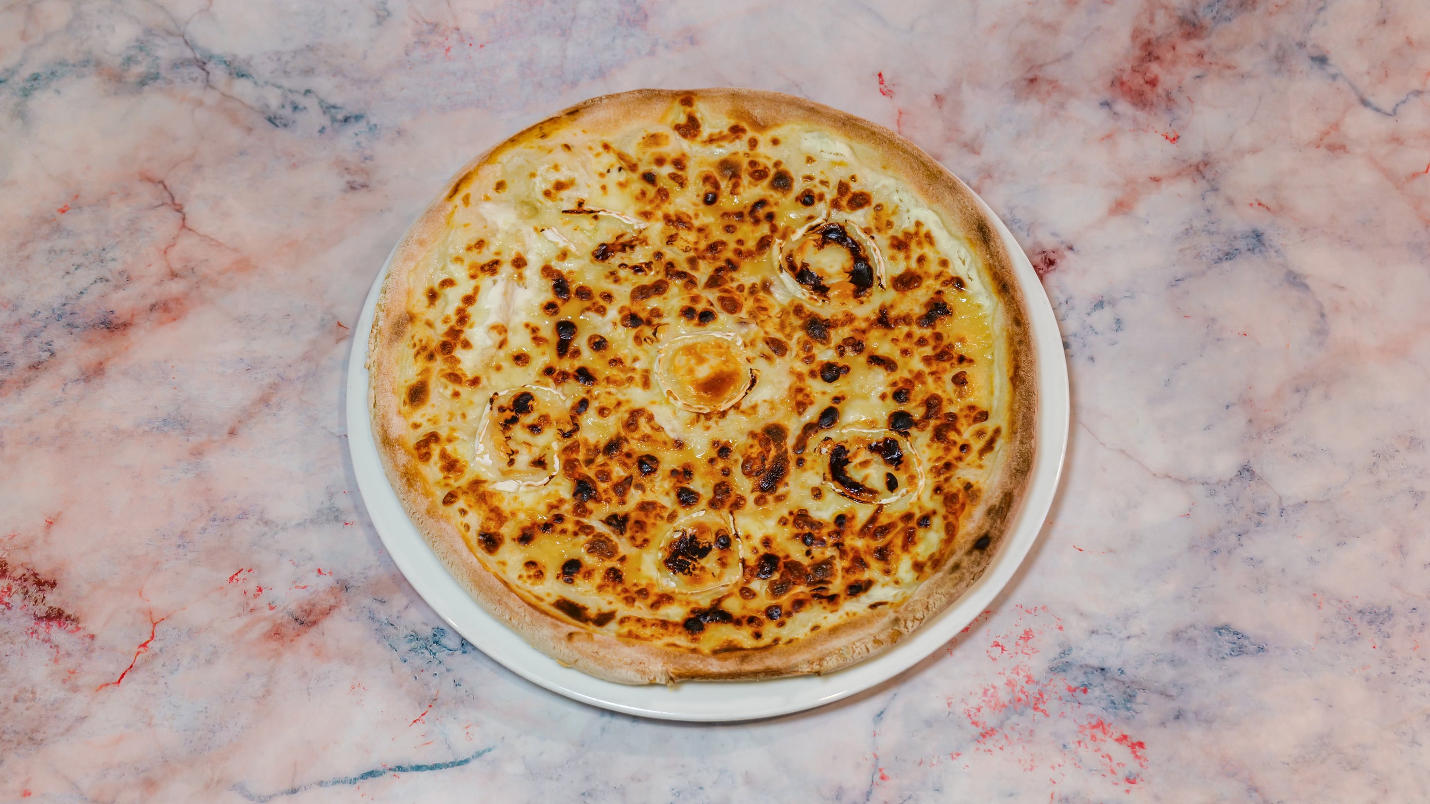 Pizza chèvre miel