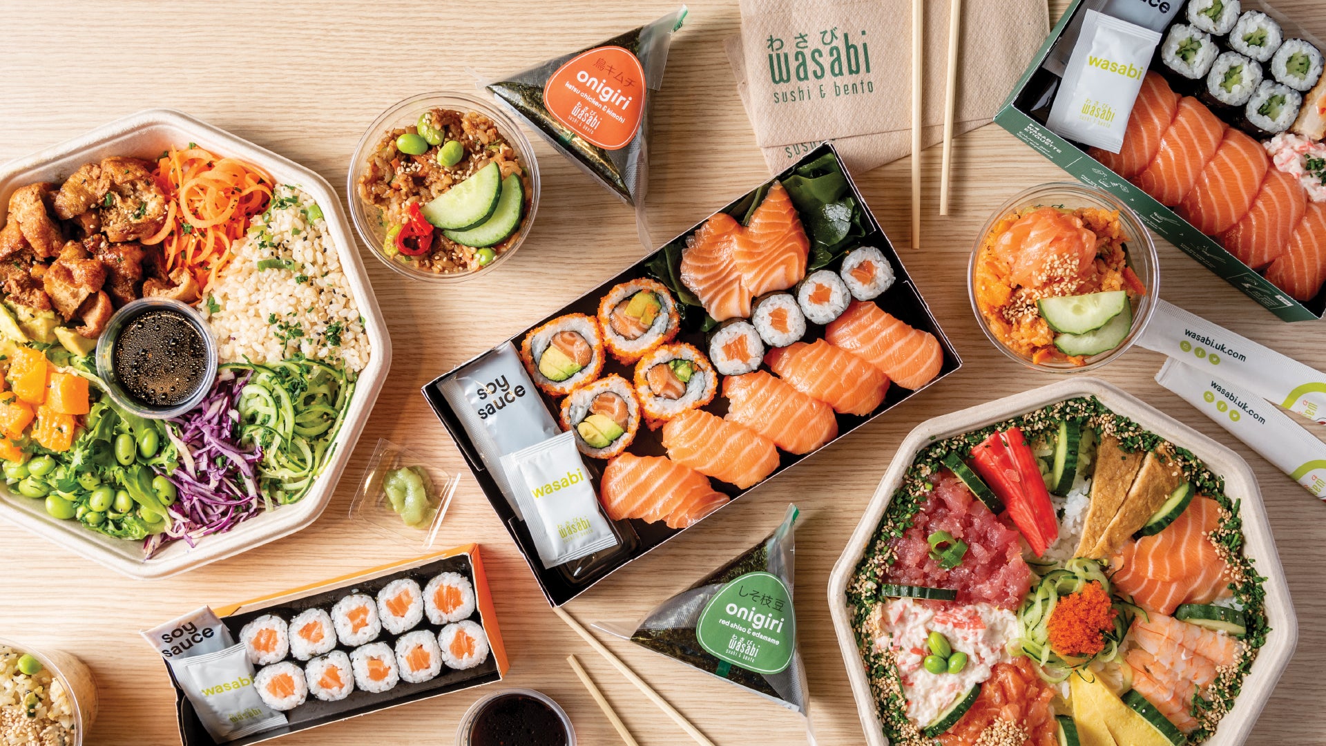 Wasabi delivery from Birmingham City Centre Order with Deliveroo