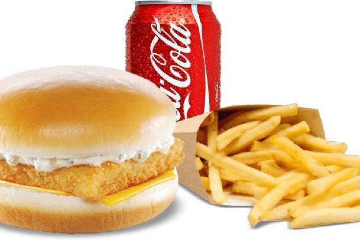 Menu Fish Burger