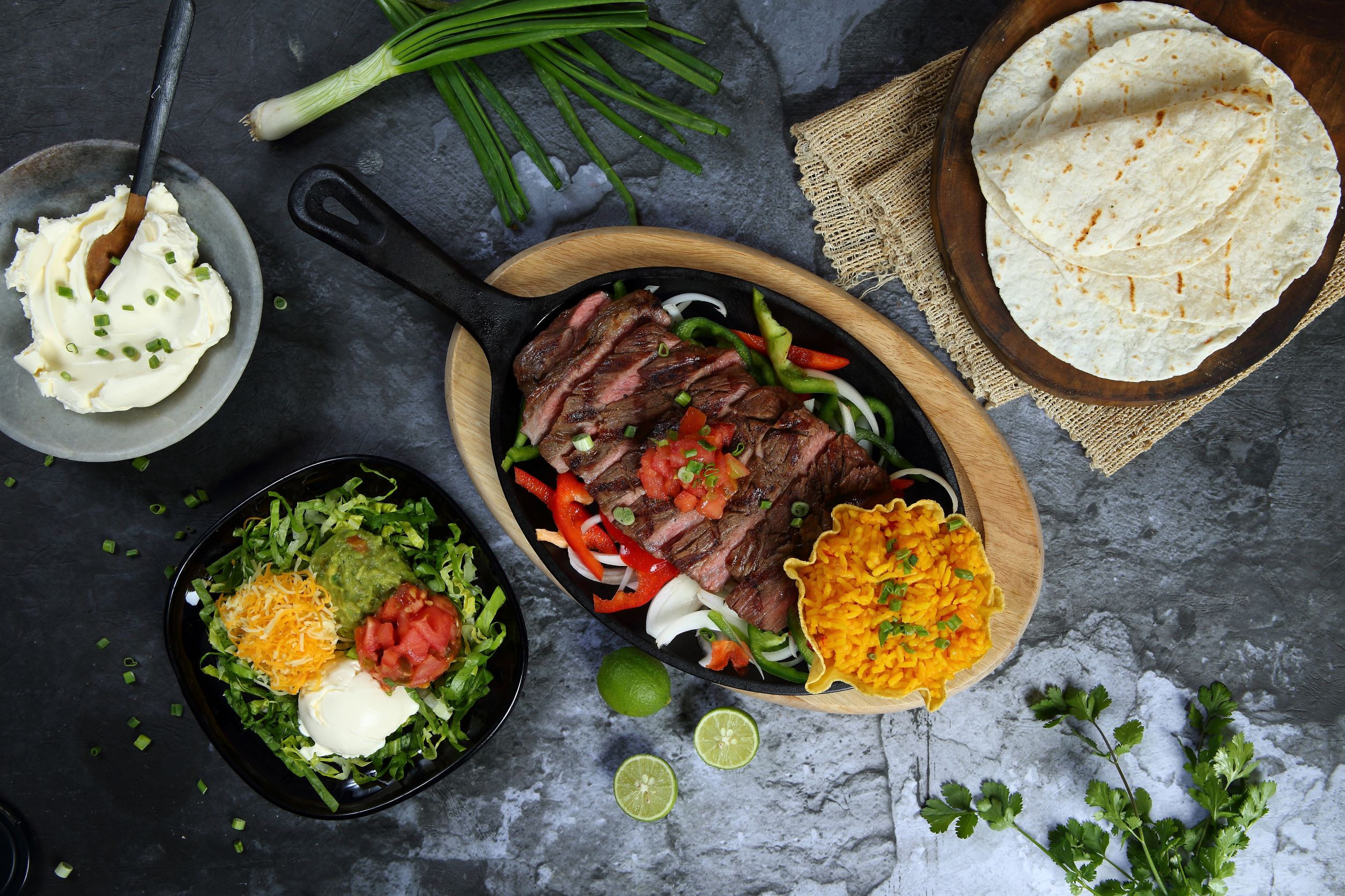 Juanita's Steak Fajitas