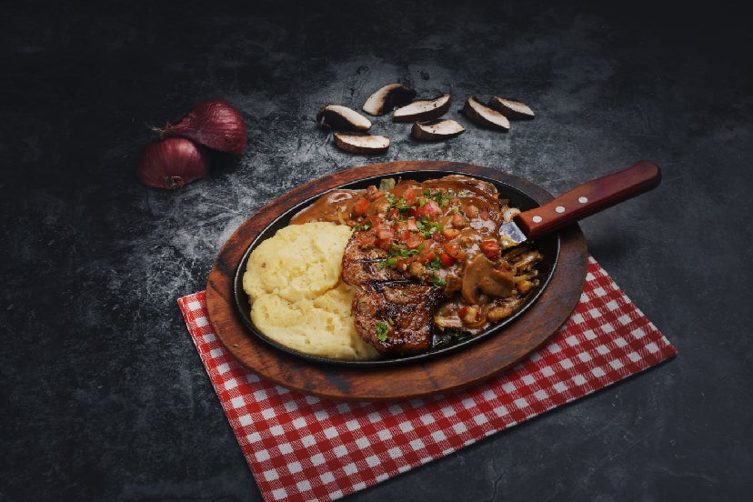 Mushroom And Steak Skillet