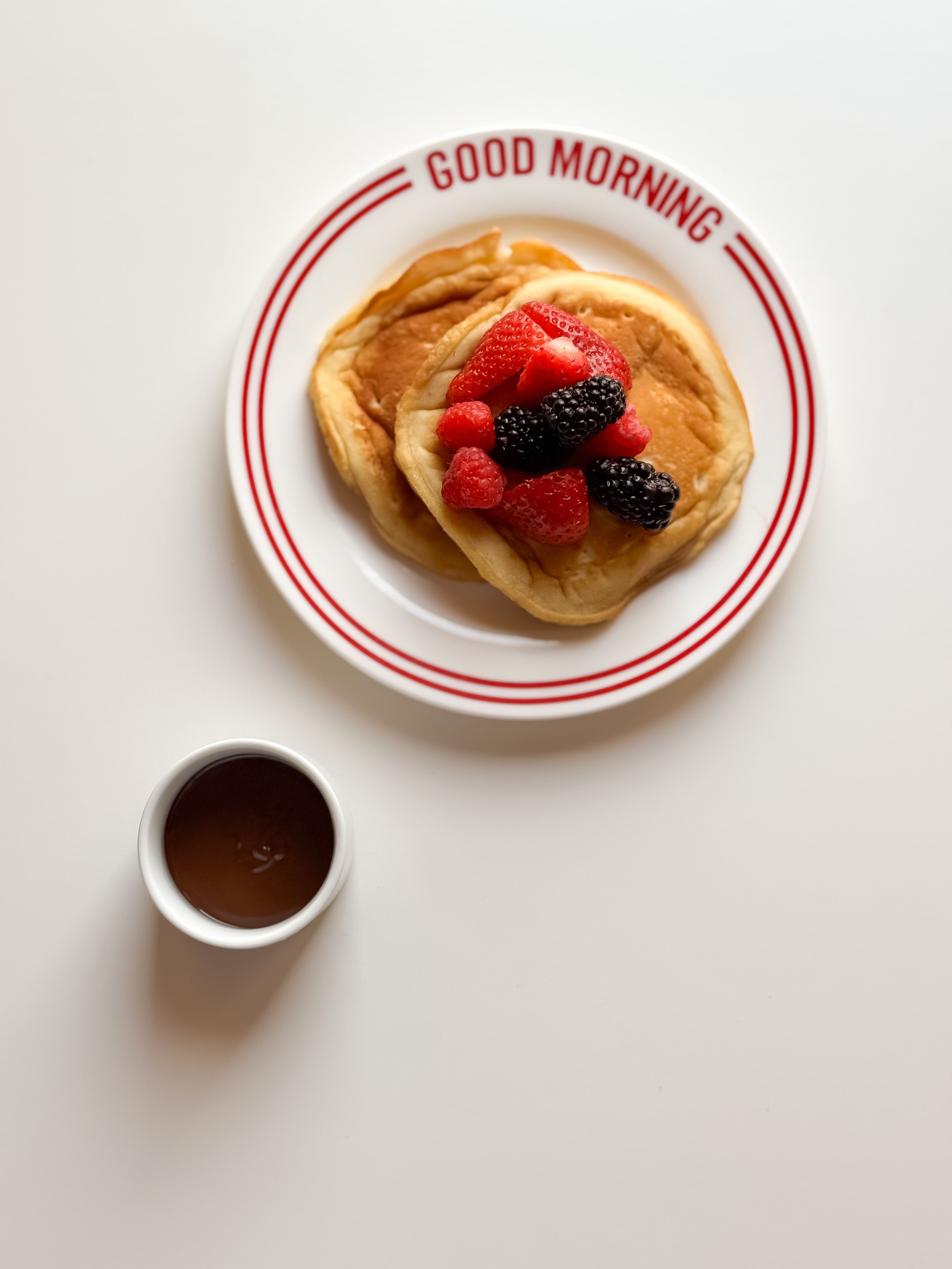 Pancake Berries With Protein Chocolate