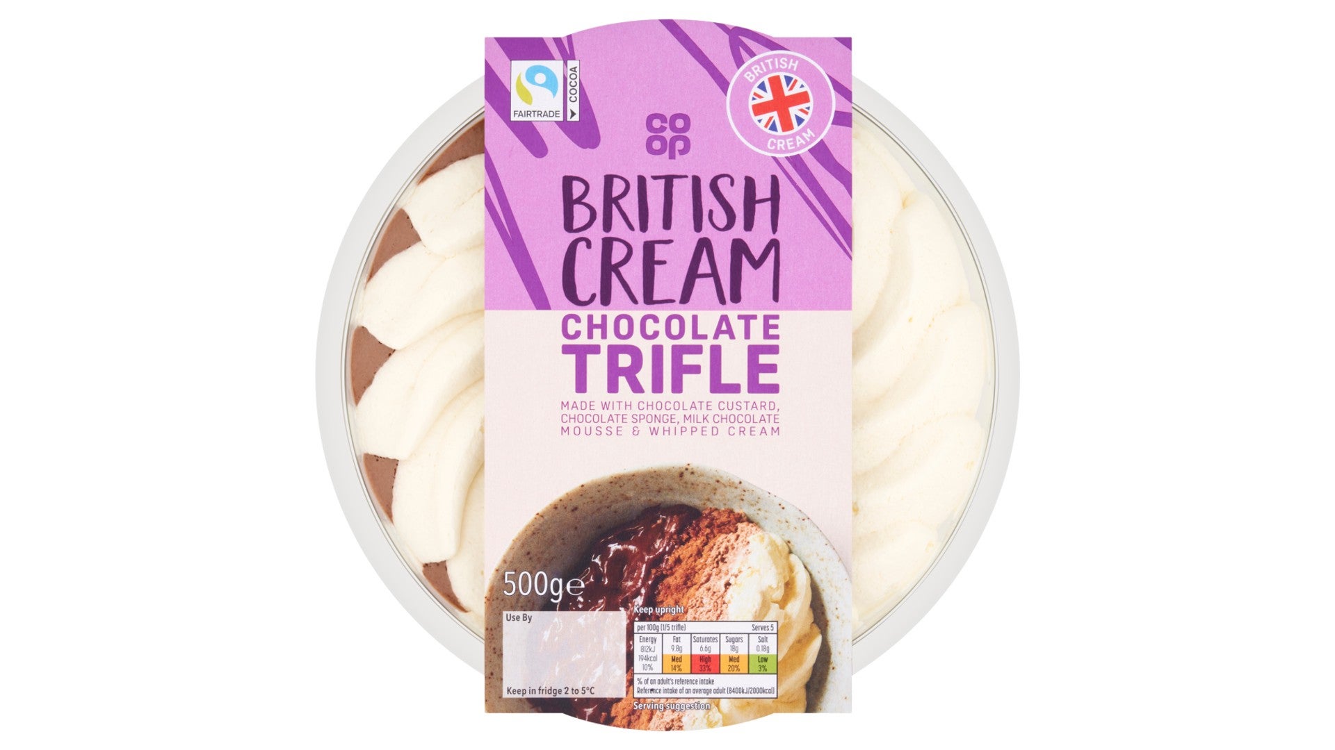 Co-op Classic Chocolate Trifle 500g