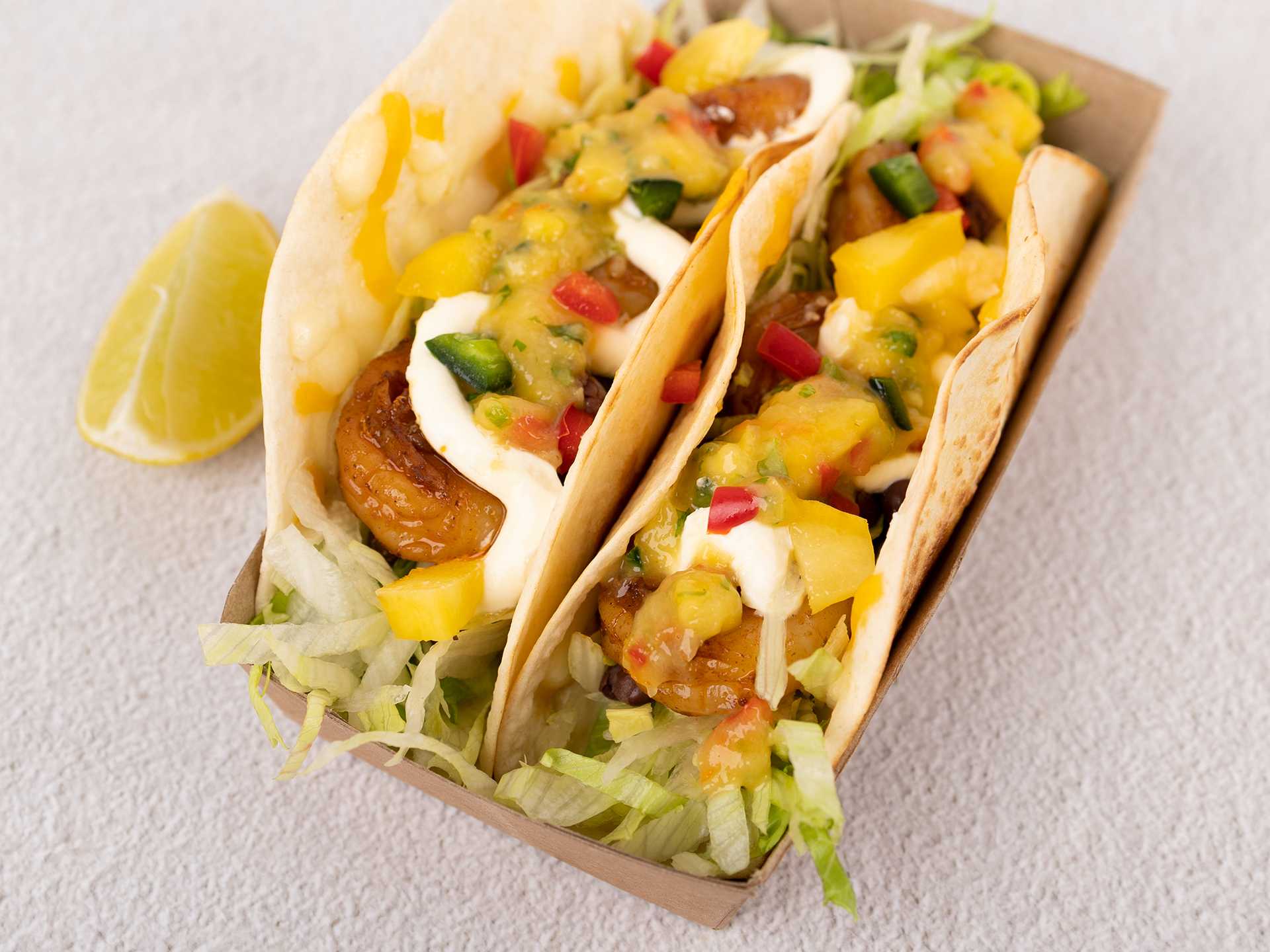 Tropical Shrimp Tacos