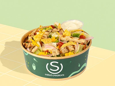 Grilled Chicken Fajita Salad