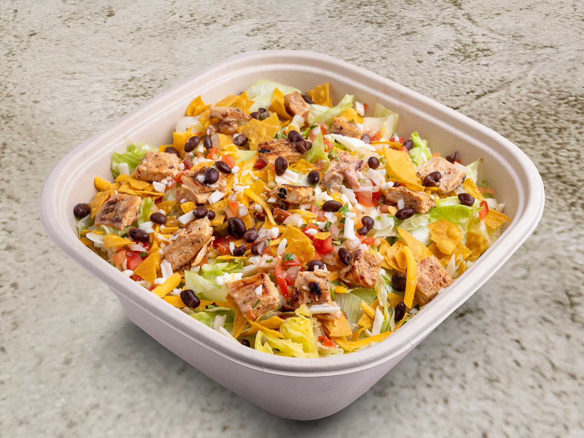 Mexican Nachos Salad Bowl