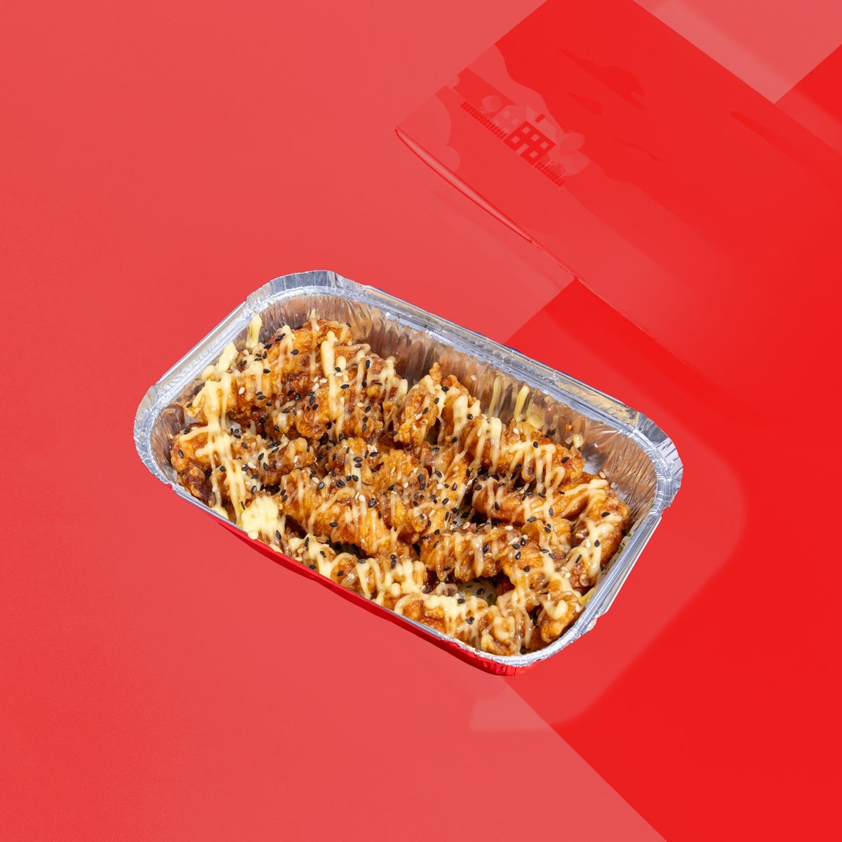 Baked Chicken Teriyaki Sushi
