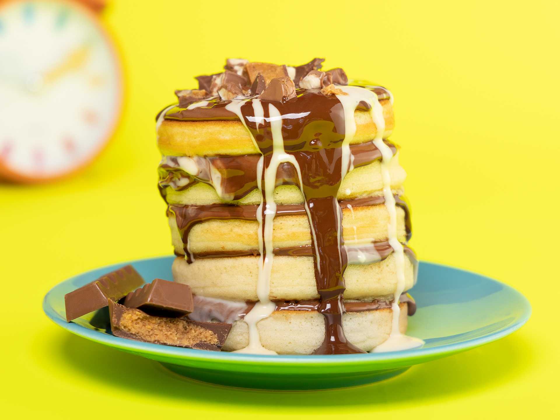 Chocolate Rush Pancakes