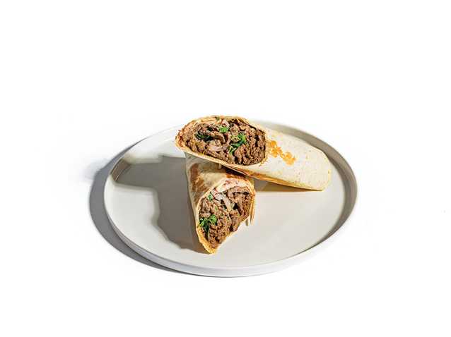 Beef Shawarma Wrap