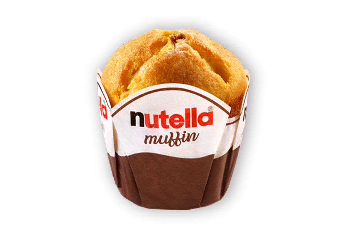 Muffin con Nutella