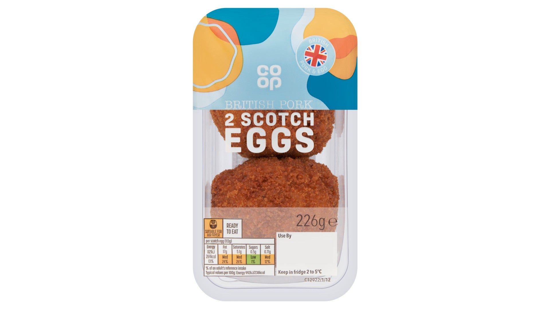 Co-op 2 Scotch Eggs 227g