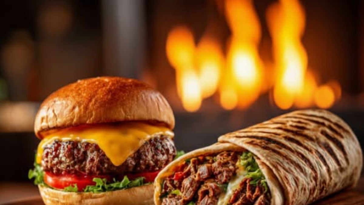 Gourmand : 1 burger classic au choix + 1 Naan sandwich au choix