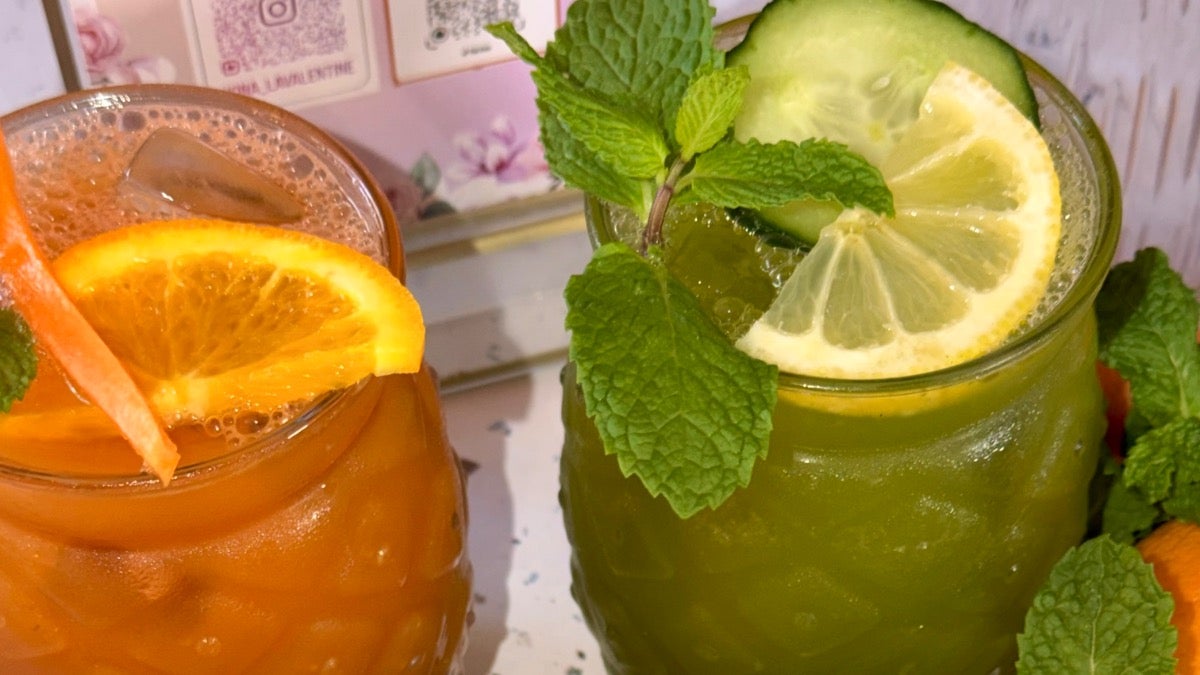 Concombre menthe citron