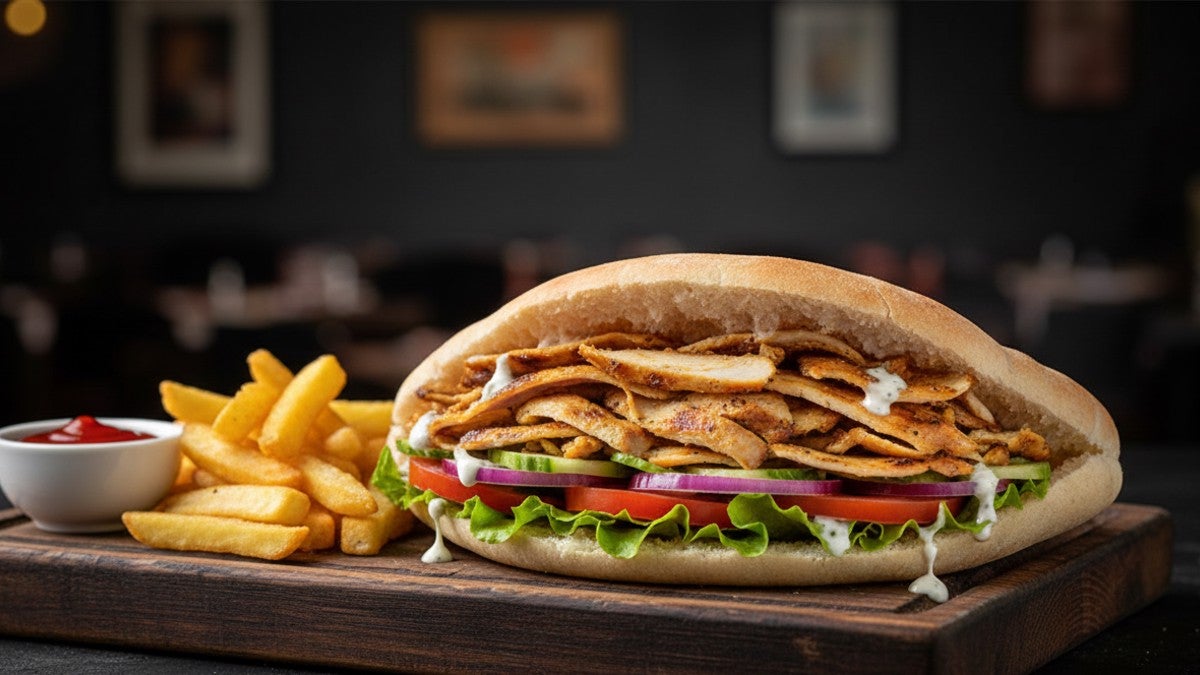 Sandwich Kebab Poulet 🥙