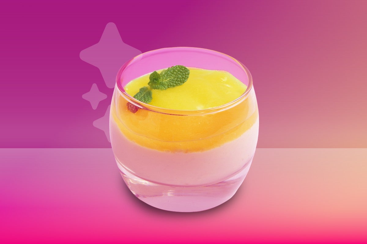 Panna cotta yuzu