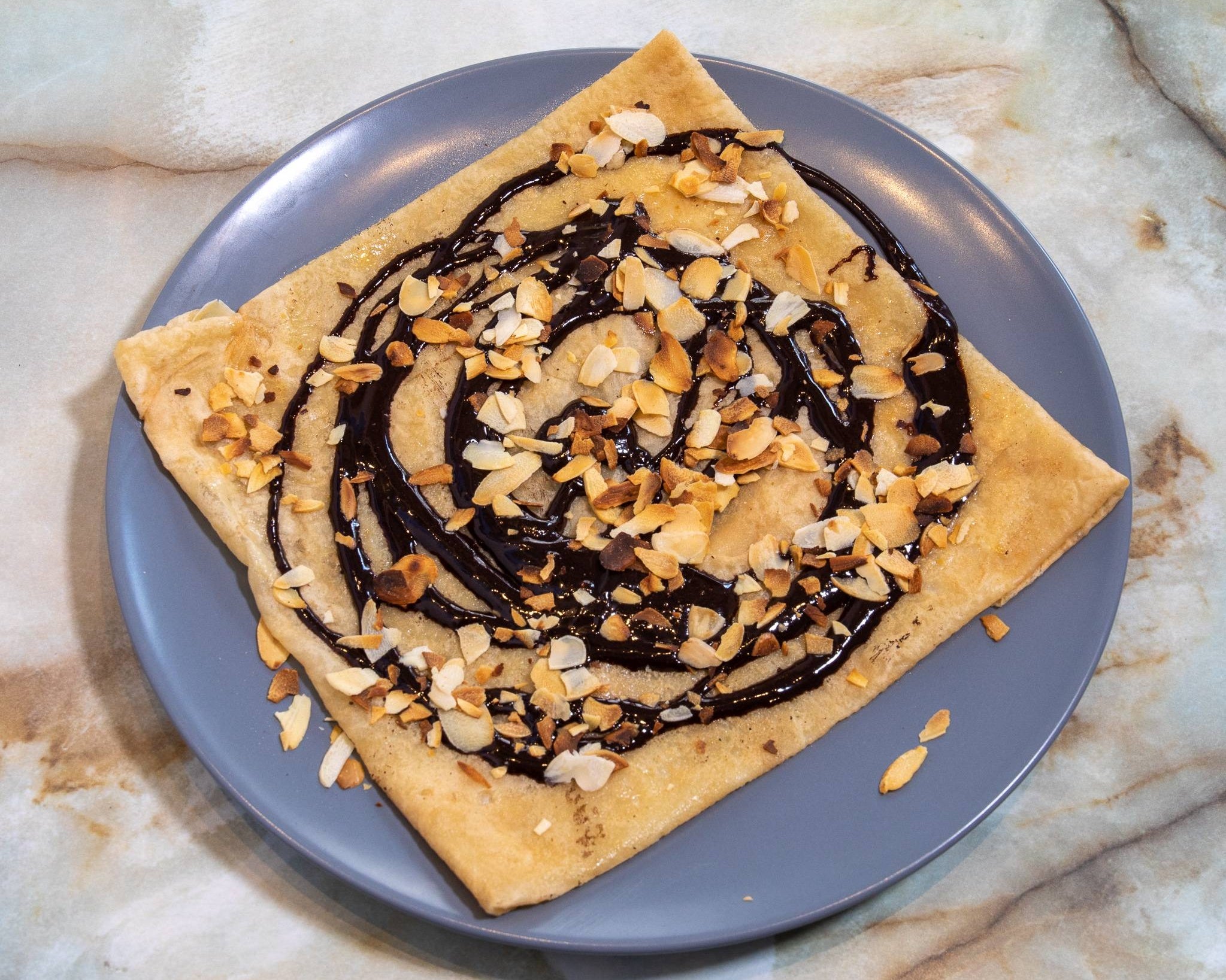 Crêpe Chocolat amandes