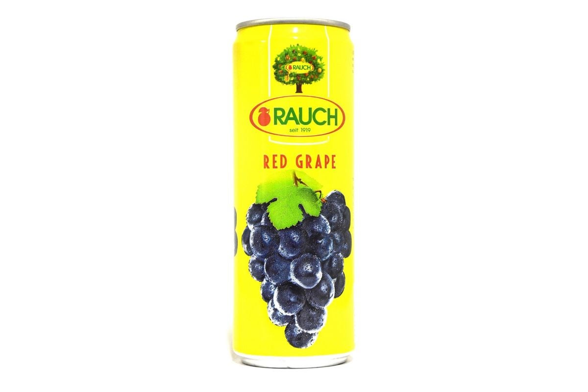 Rauch Red Grape Juice Can 355 ml