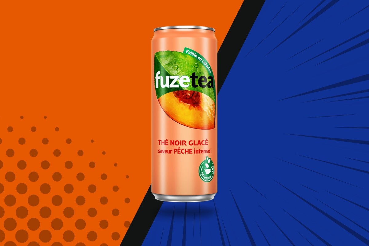 Fuze tea pêche