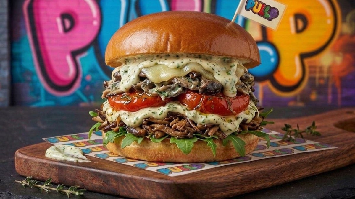 Menu-burger Veggie Pullp+frite