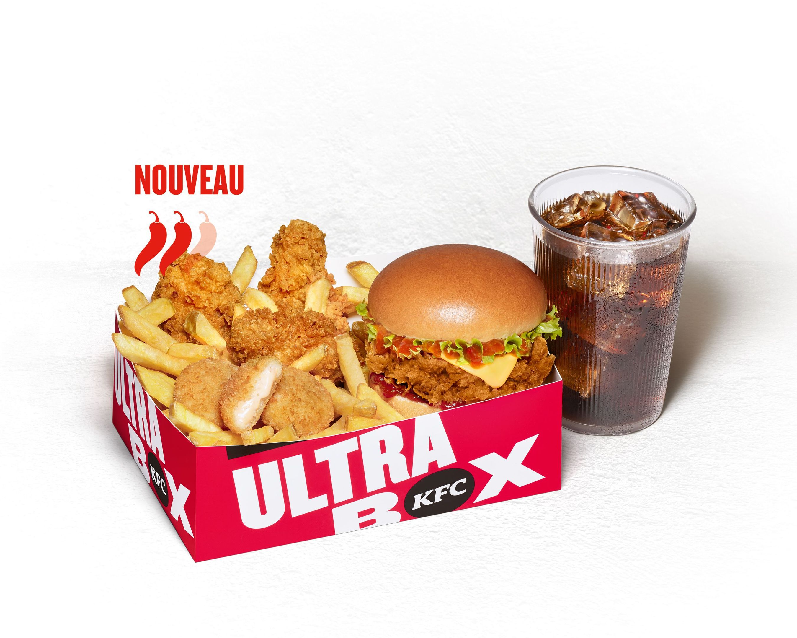 ULTRABOX CRISPY BURGER SPICY