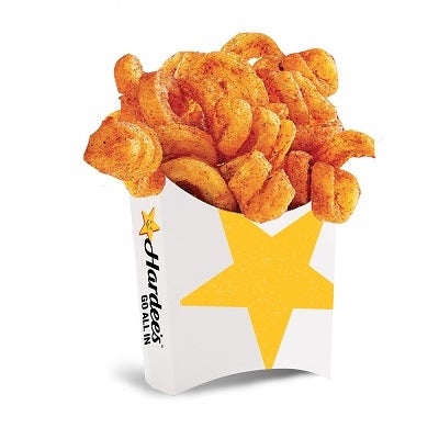 Spicy curly fries