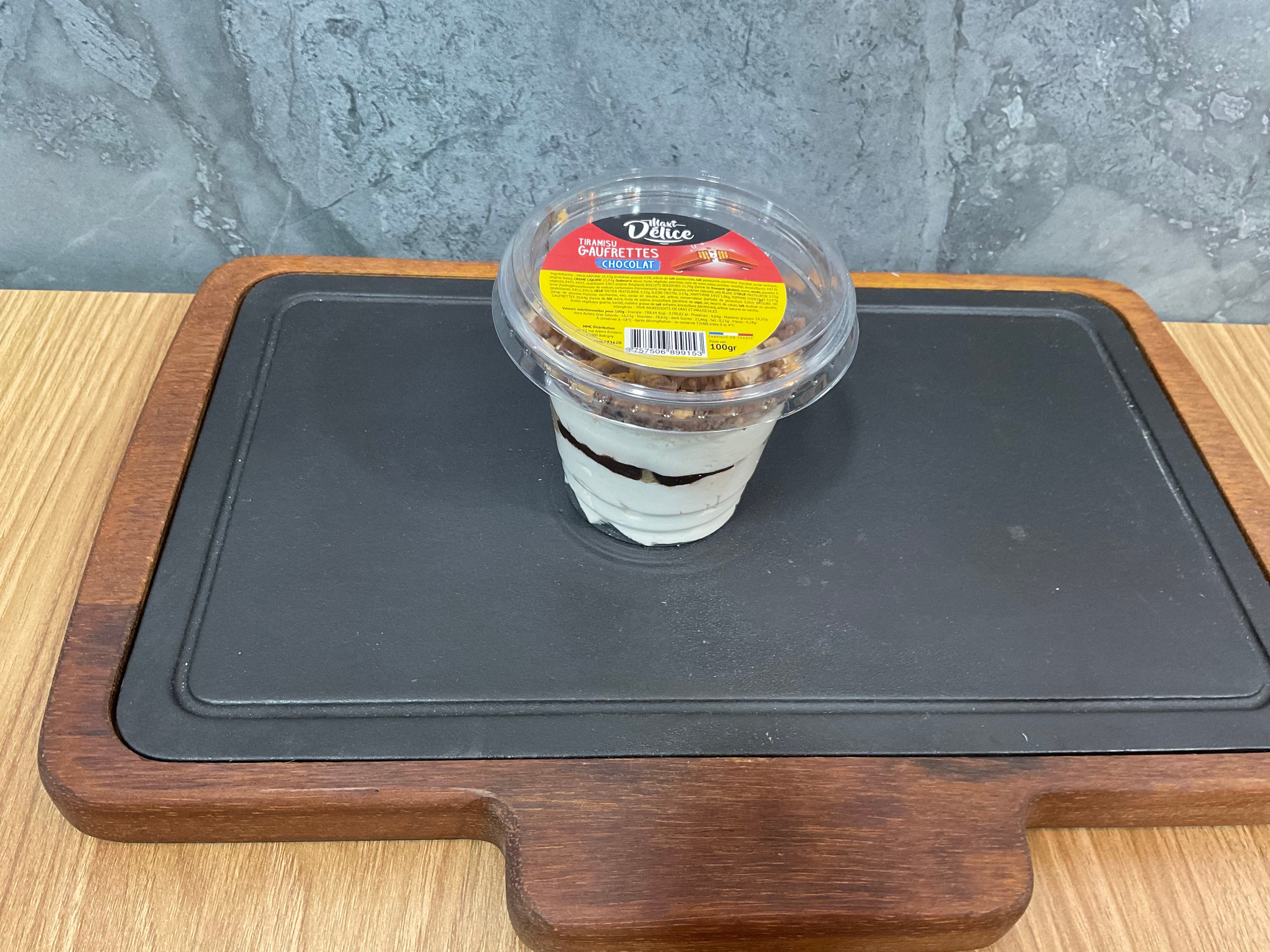 Tiramisu Gaufrettes Chocolat