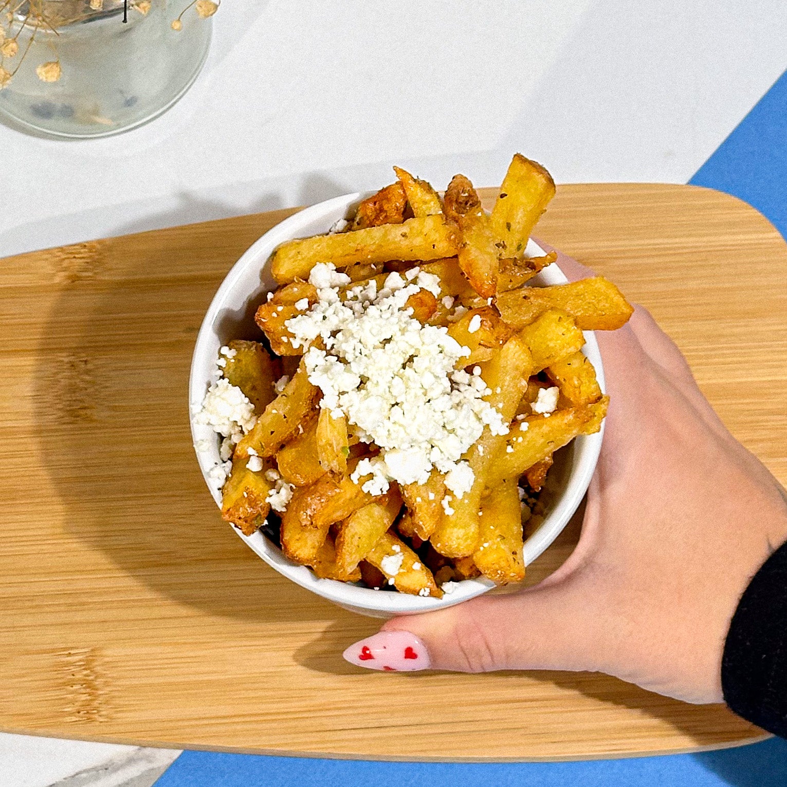 Frites à la grecque Fêta