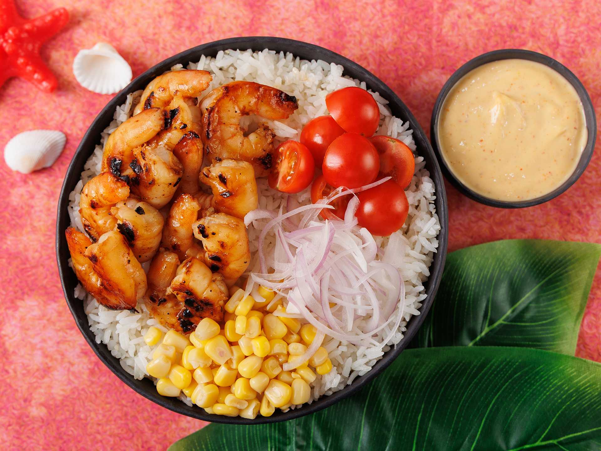 Maui Shrimp Poke Bowl