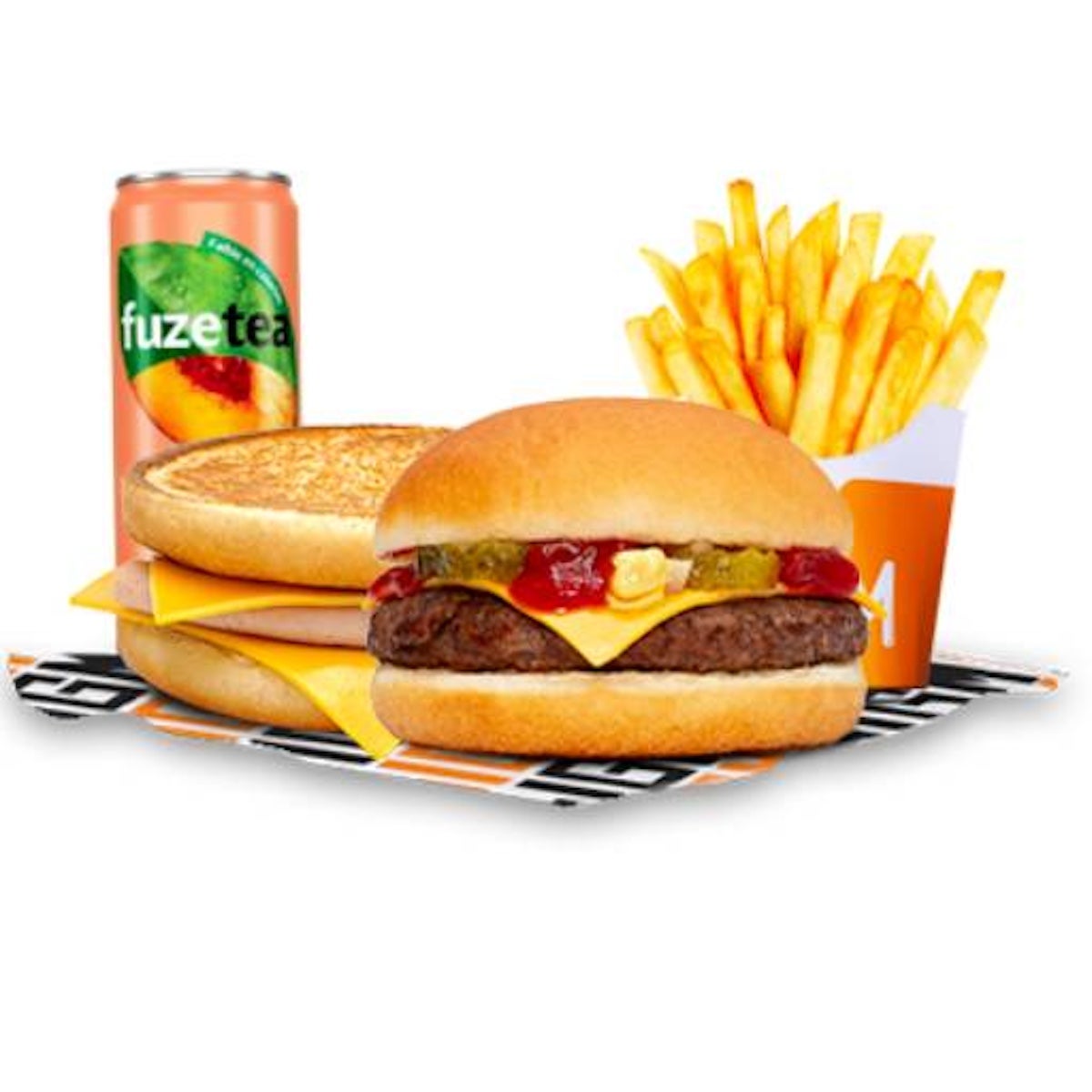 M1 - CheeseBurger M + Croque