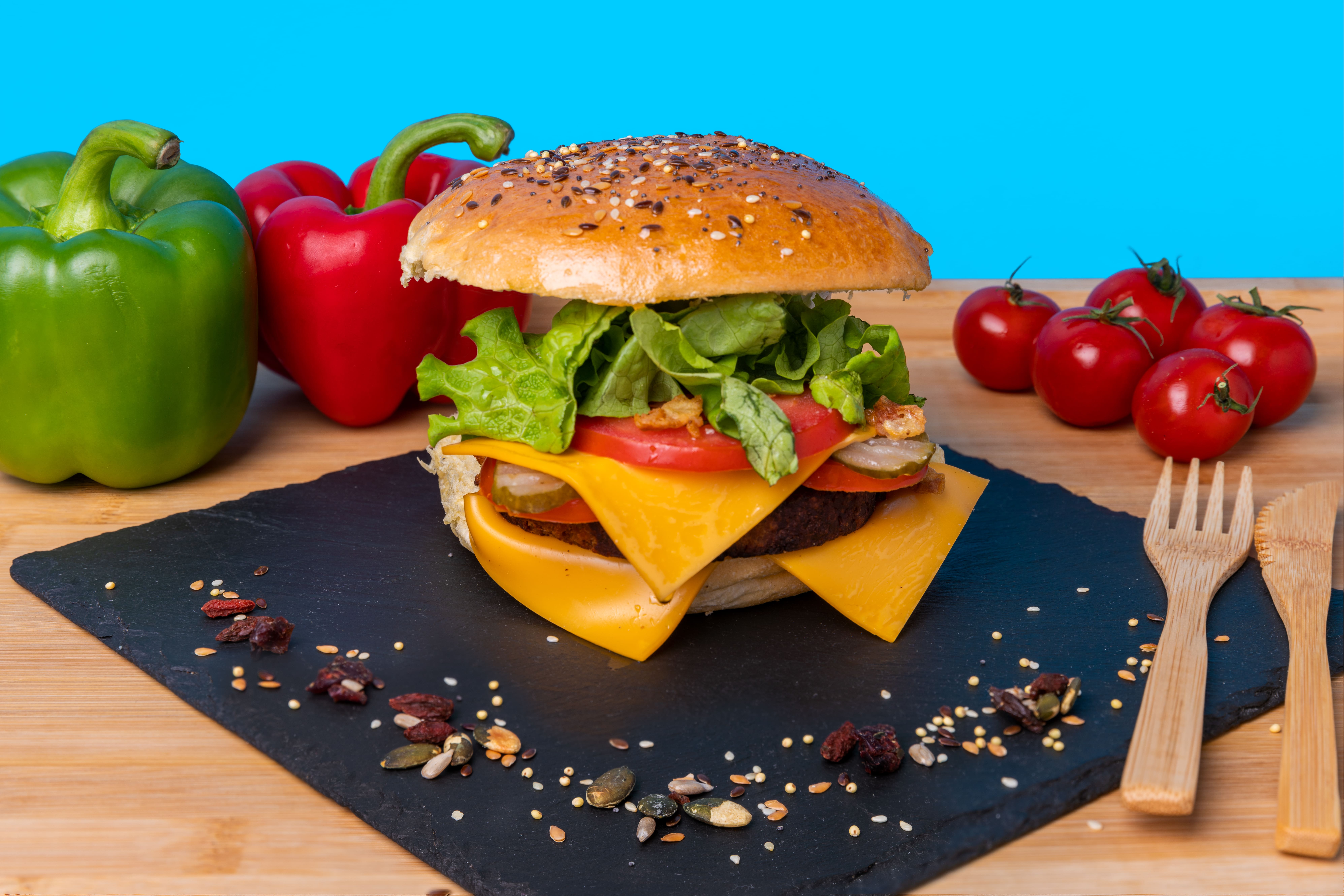 🌿🍔 Lotus burger