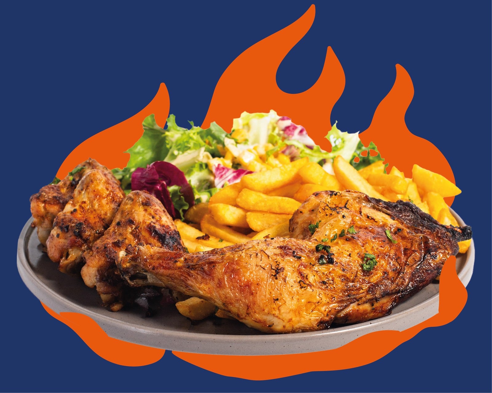 Mix Wings & Cuisse Braisées.