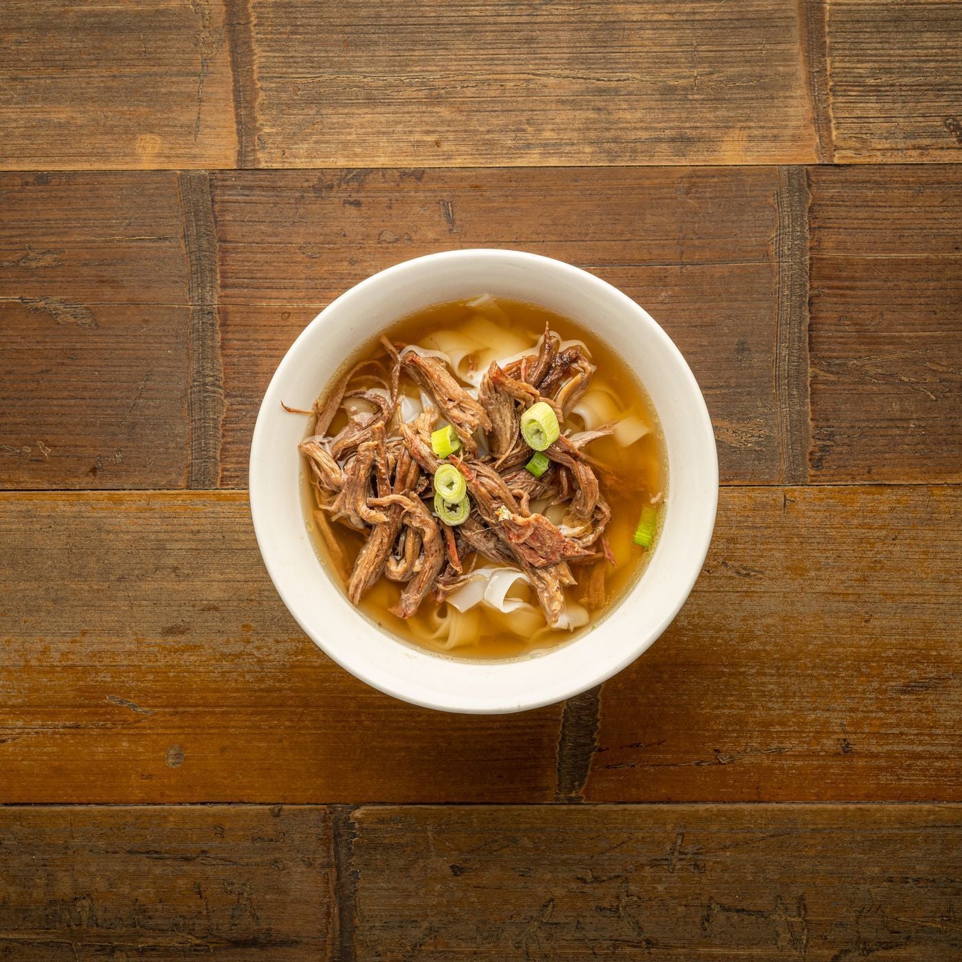 Mini brisket noodle soup
