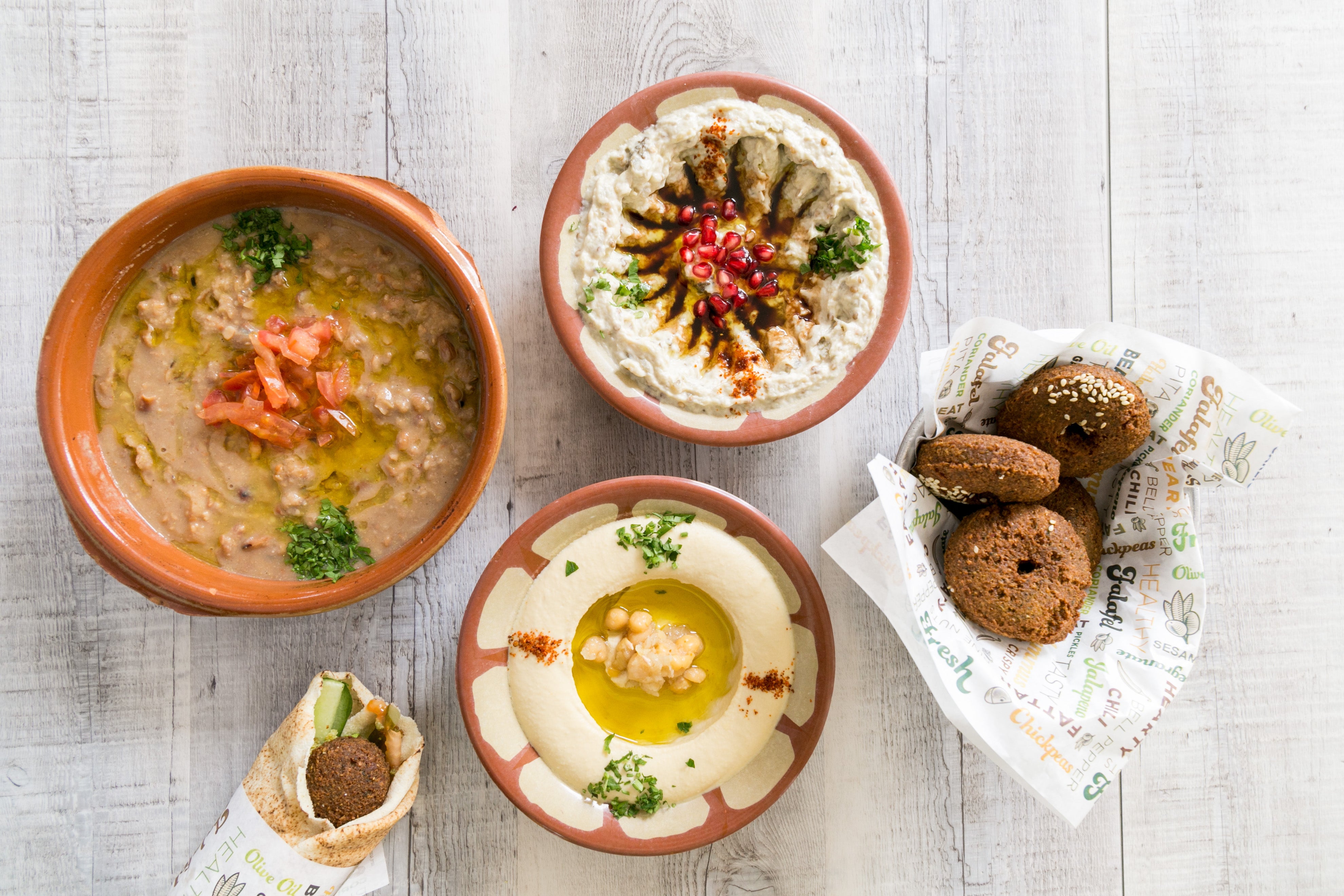 The Hummus House delivery from J.L.T. Order with Deliveroo