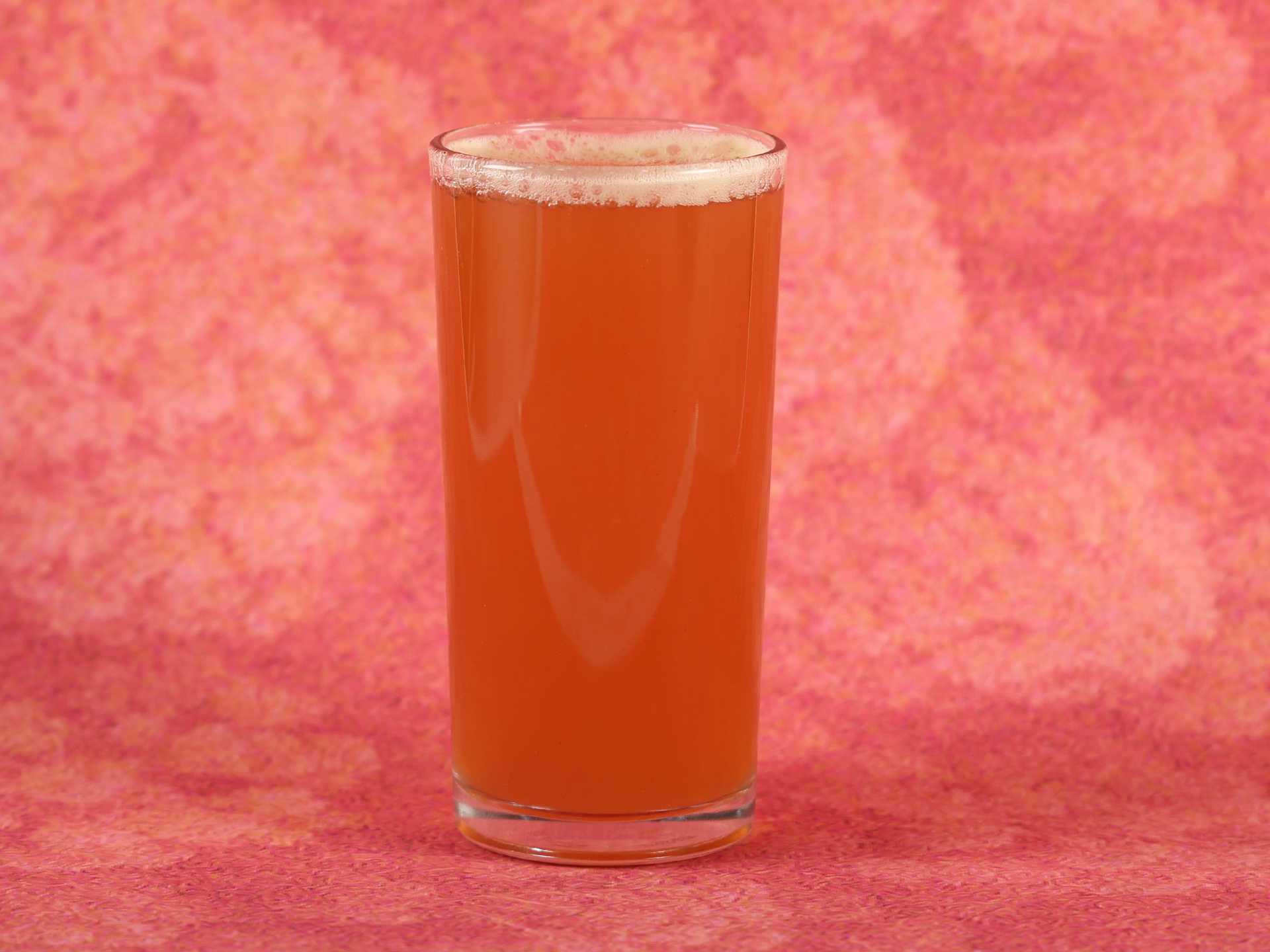 Fresh Red Apple Juice