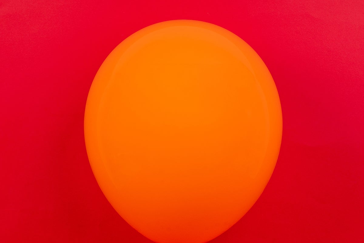 Orange balloon