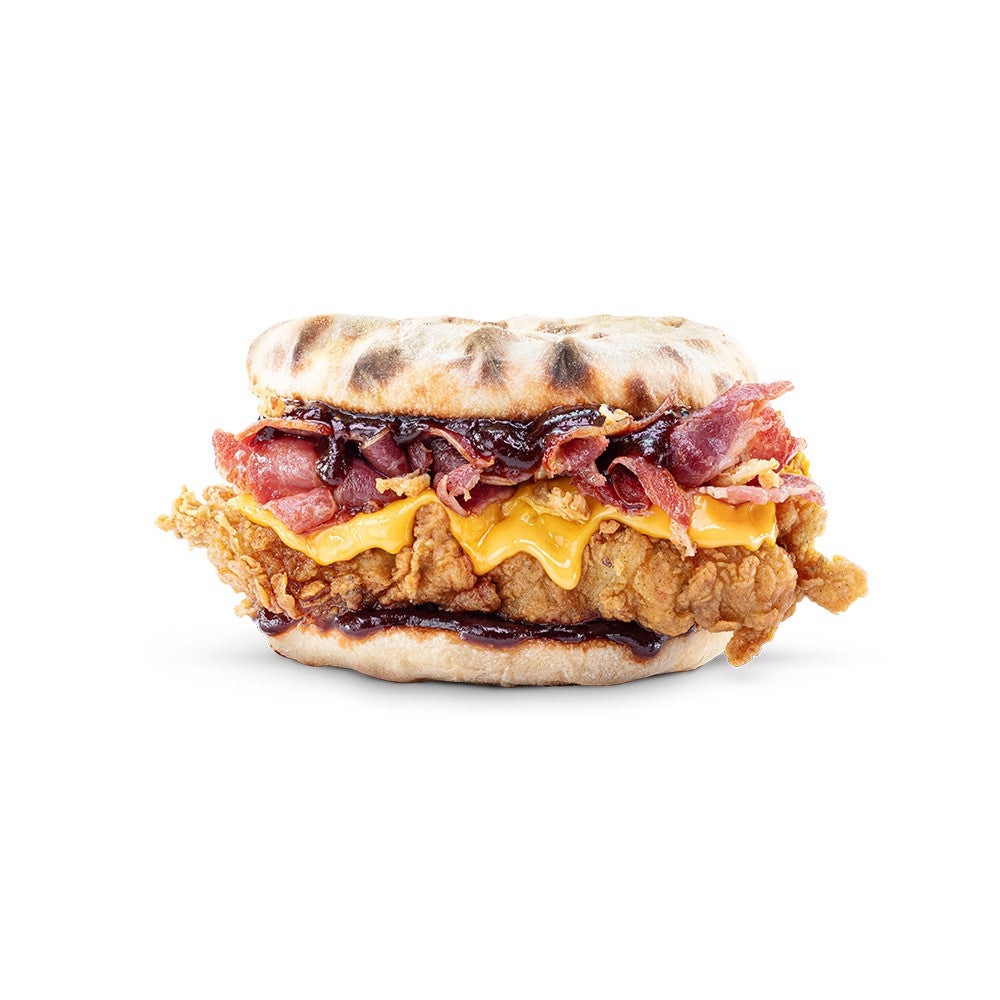 Burger Naan BBQ Épicé
