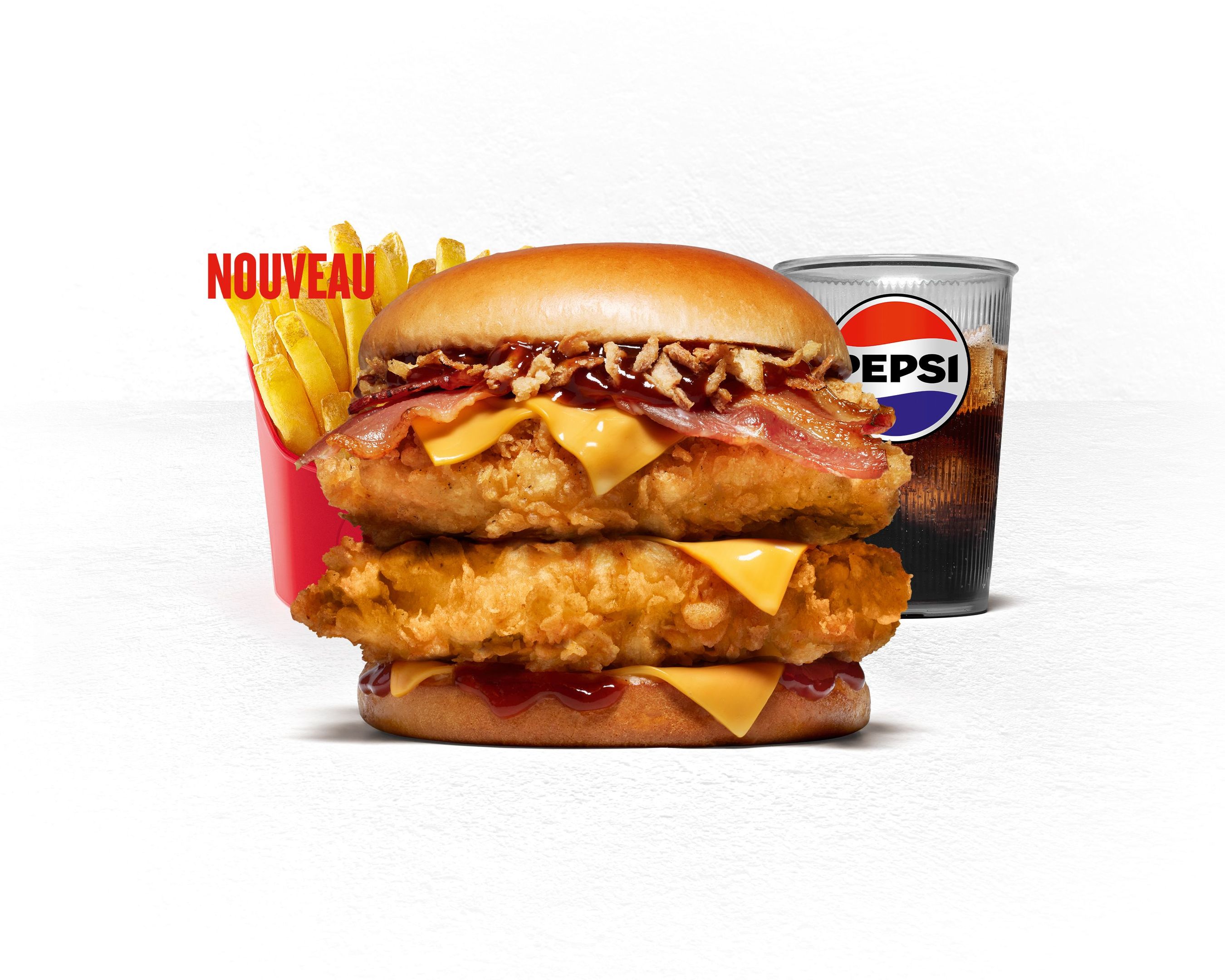 MENU DOUBLE KENTUCKY BURGER