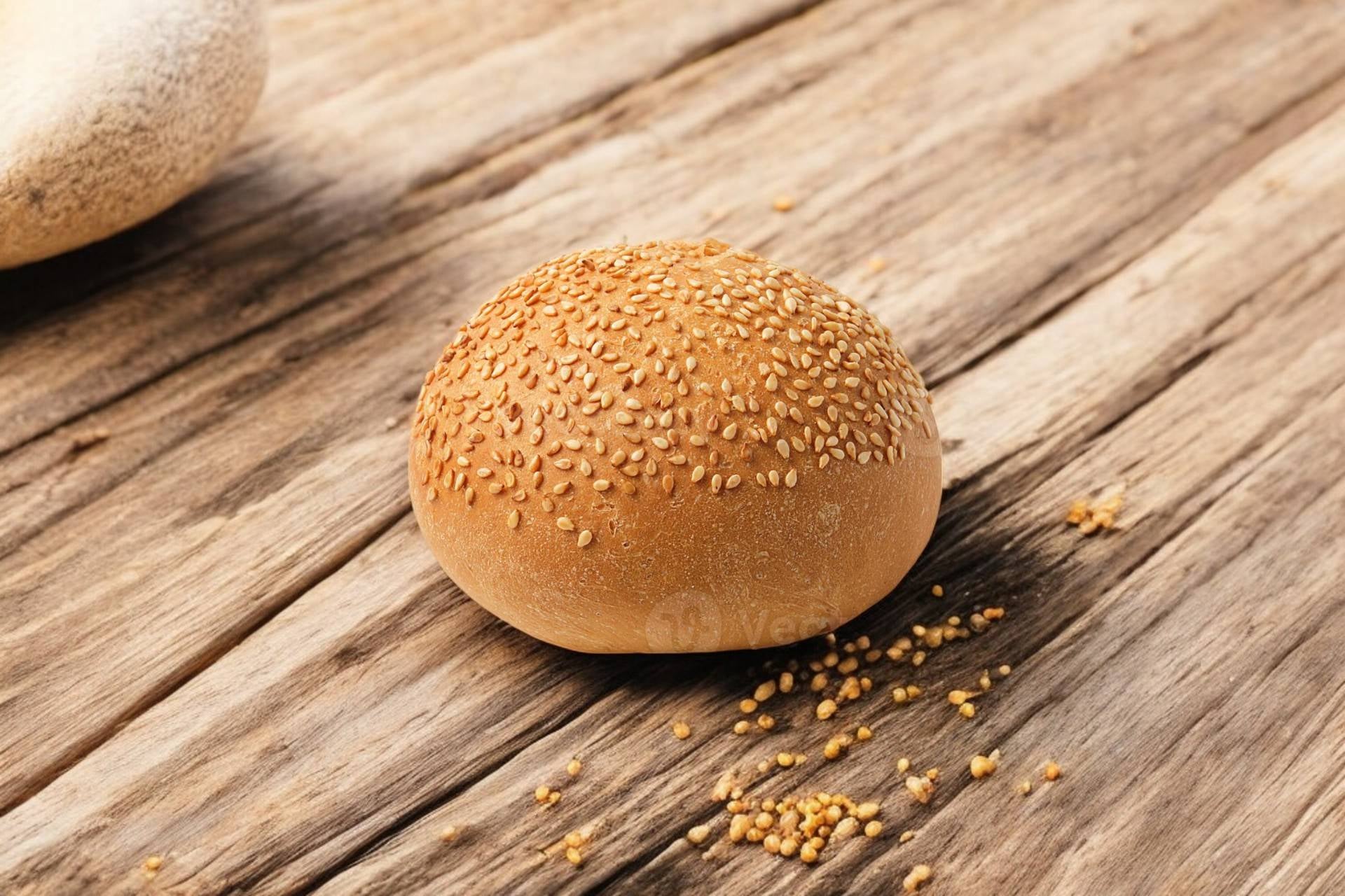 Pain rond avec sésame🥖🥖