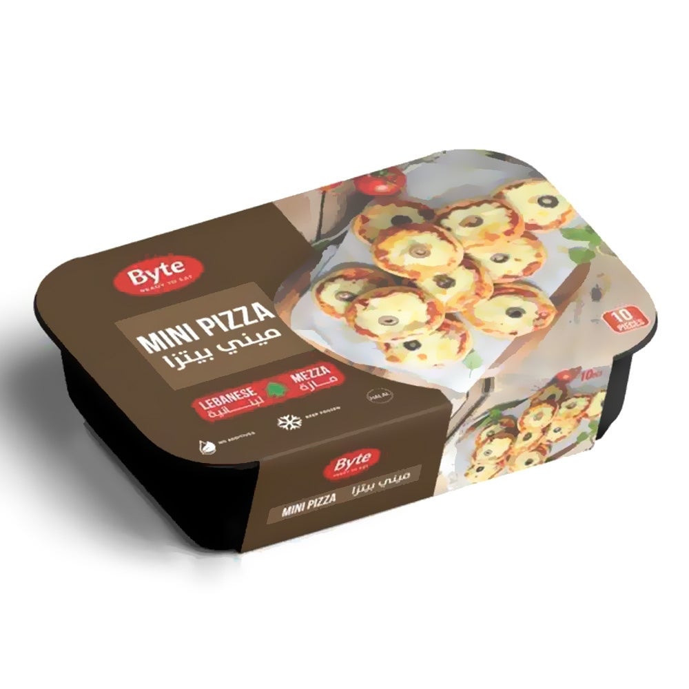 Byte Frozen Mini Pizza 10 Pcs