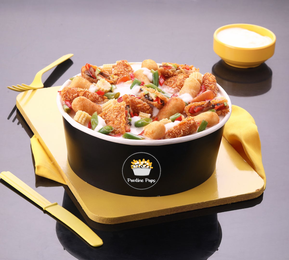 POUTINE CRUNCHY ONION 🥔