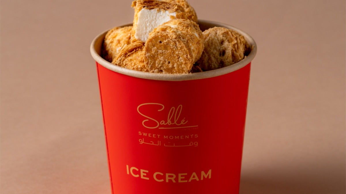 Mille Feuille Ice Cream Bites