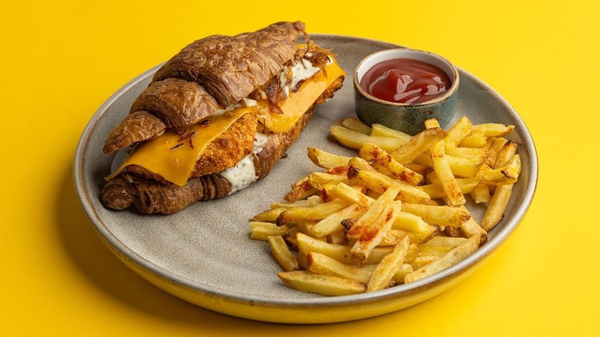 Crispy Croissant Chicken