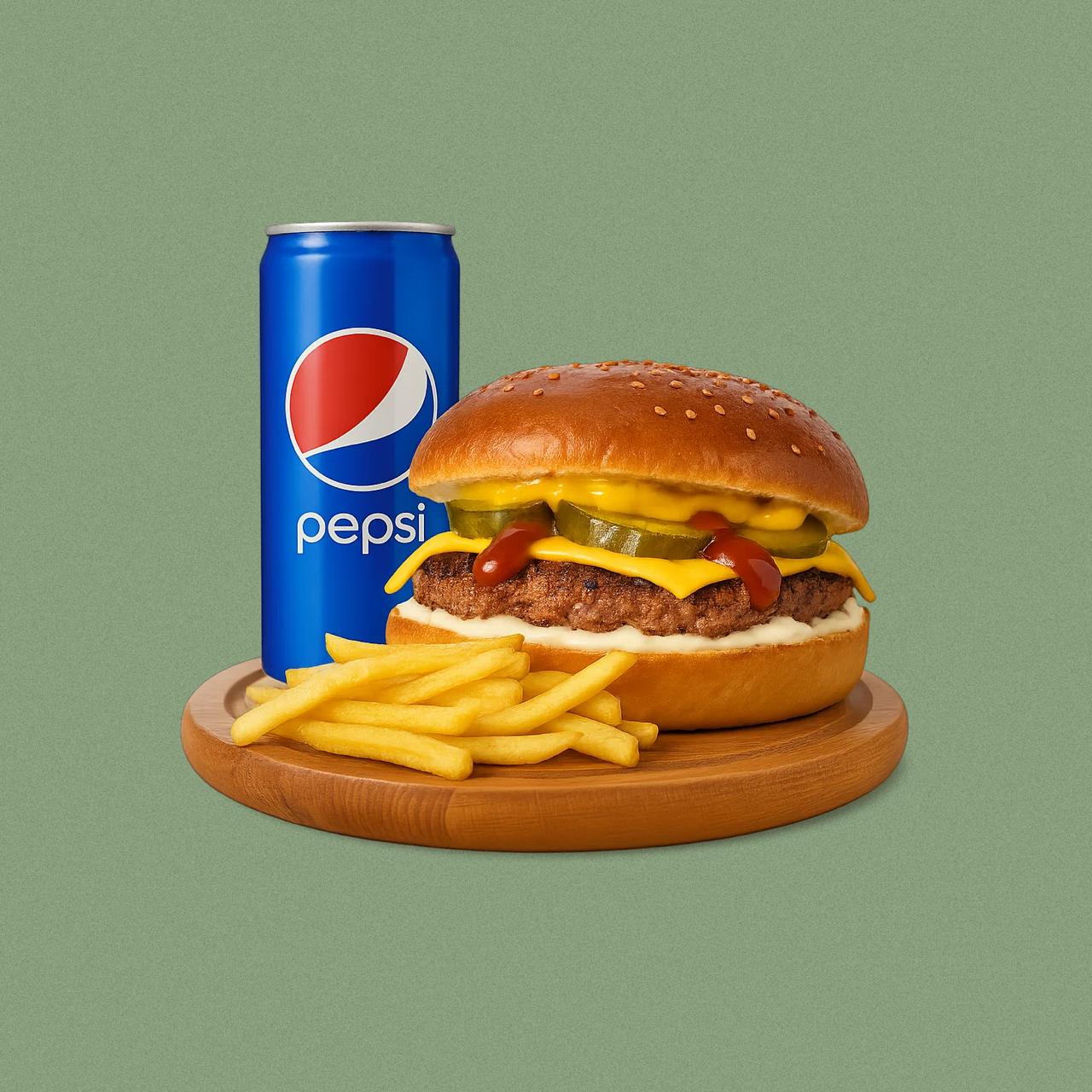 JR Burger Combo