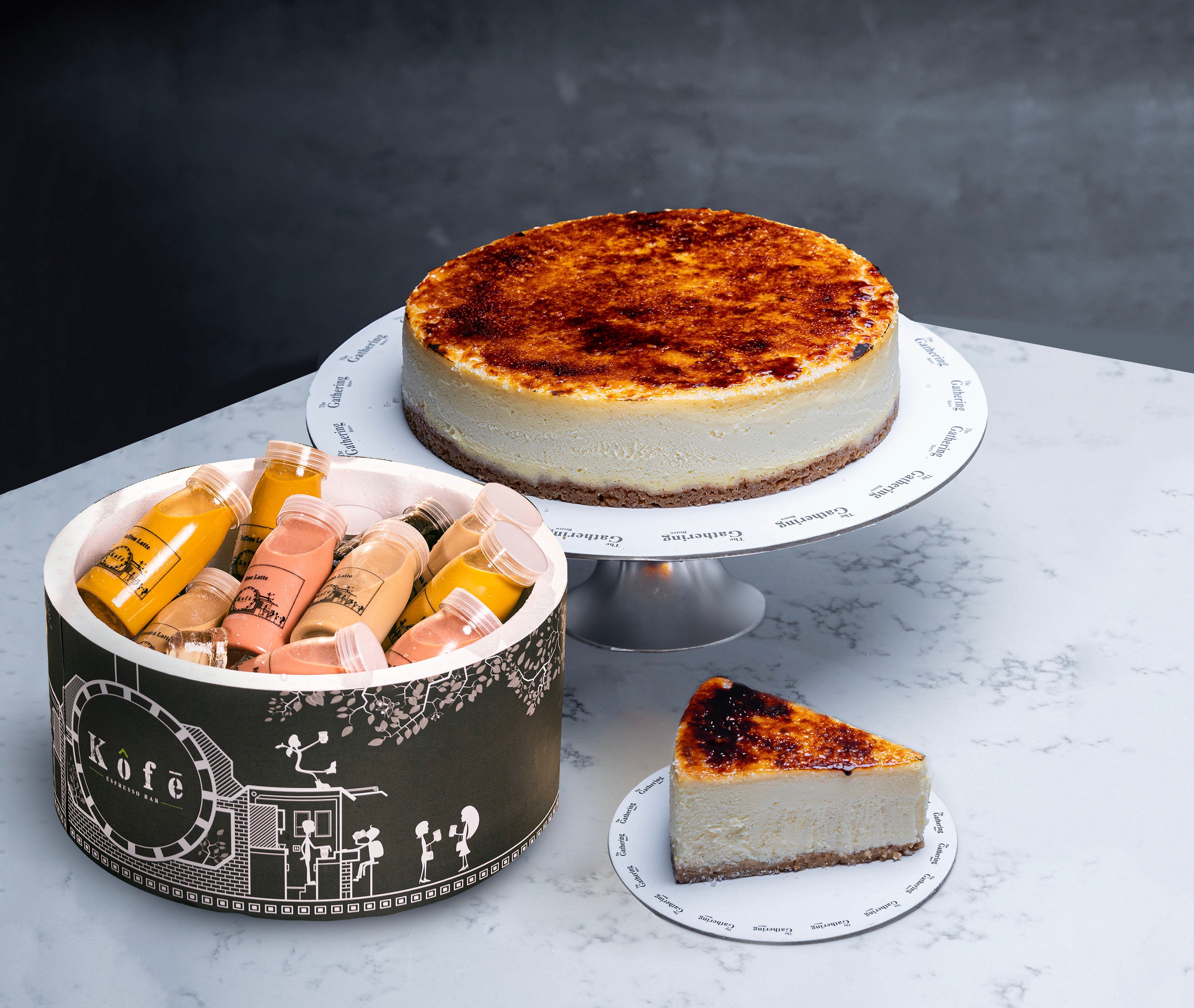 Crème Brûlée Cheesecake Party Pack