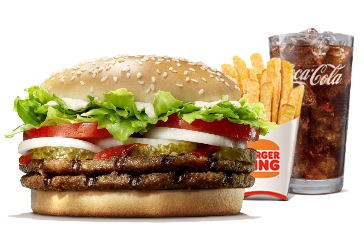 Double Whopper Meal